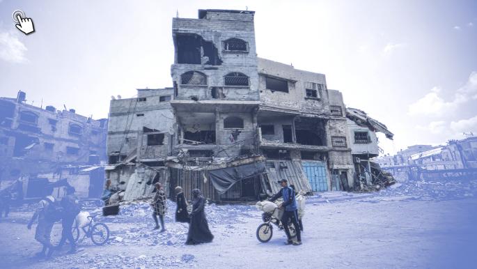 الأمم المتحدة: 360 ألف مبنى متضرر جزئياً أو كلياً في قطاع غزة