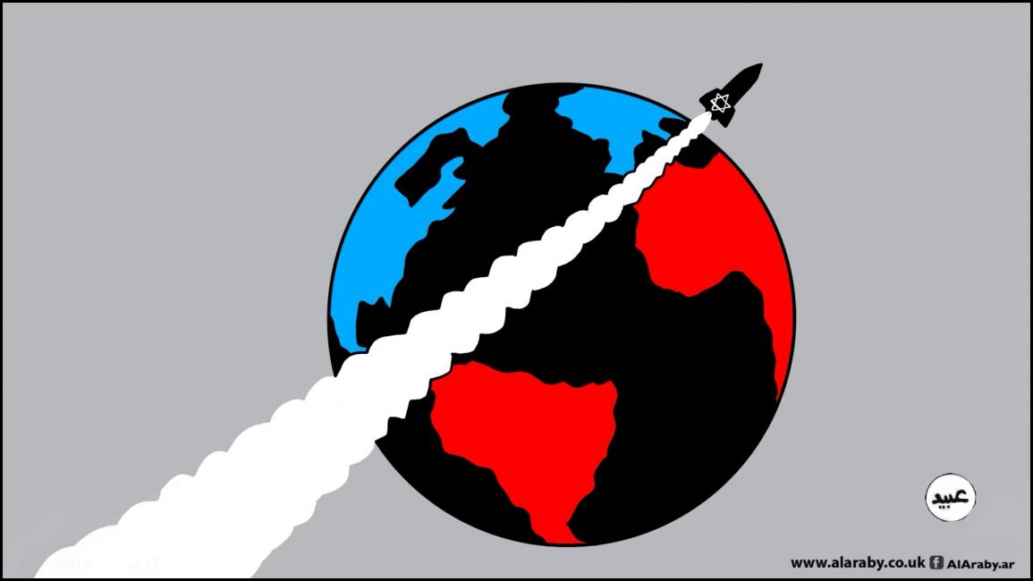 كاريكاتير العدوان الاسرائيلي على غزة / عبيد