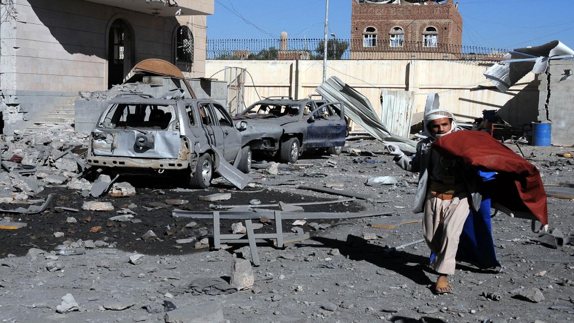 قصف السعودية على صنعاء- الأناضول