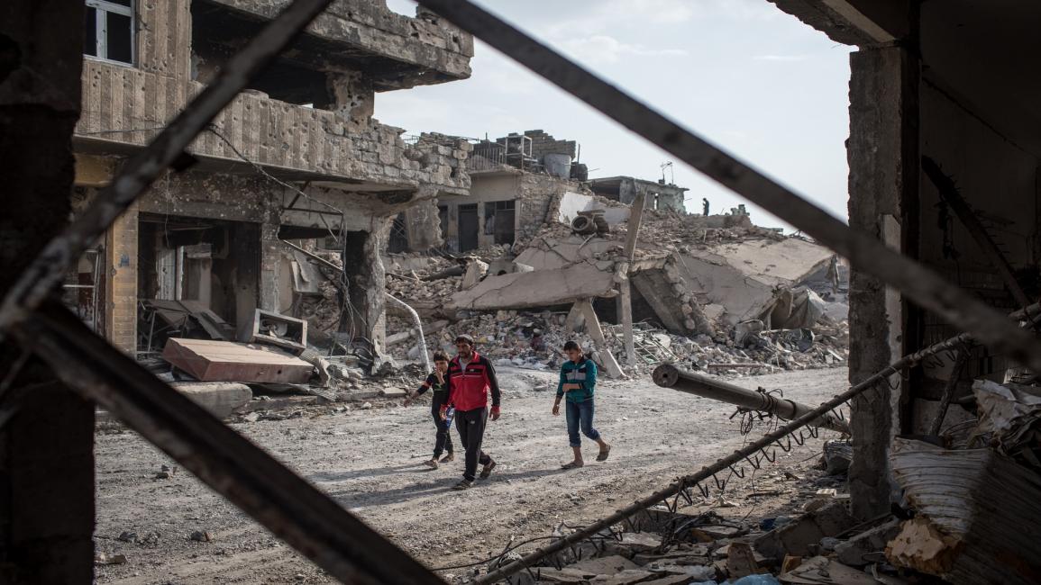 الحرب على داعش دمرت مدنا عراقية كاملة (كريس مكجارث/Getty)
