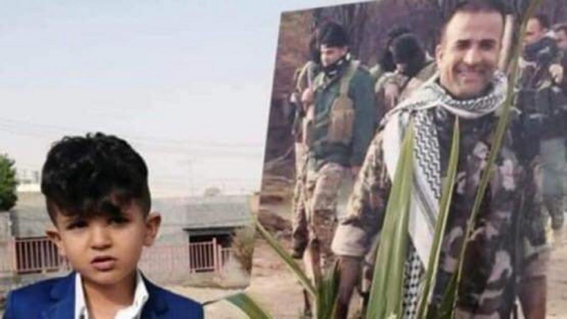 وفاة طفل عراقي حزناً على مقتل والده بيد "داعش"(فيسبوك)