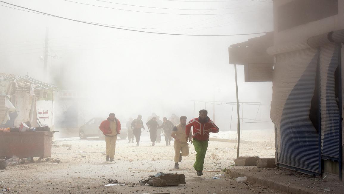 سورية/سياسة/قصف مخبم-ريف إدلب/25-04-2016