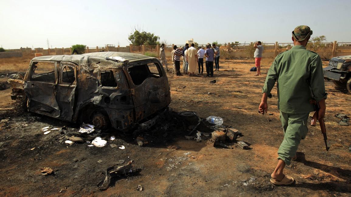 تفجير في بنغازي - ليبيا - مجتمع