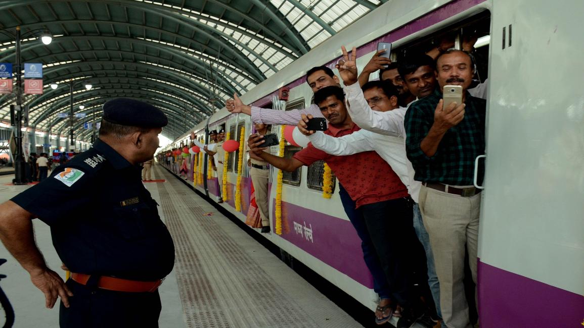 قطار في مومباي- Getty