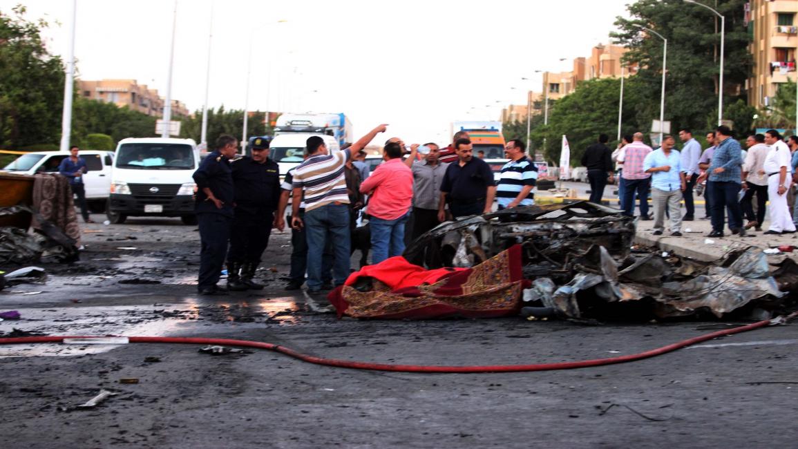 تفجير سيارة/ مصر/ سياسة/ 06 ـ 2015
