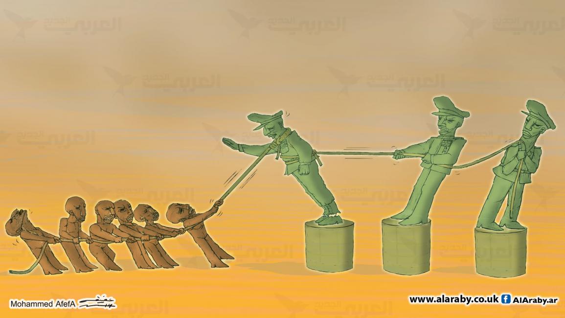 كاريكاتير الدكتاتورية / ابوعفيفة