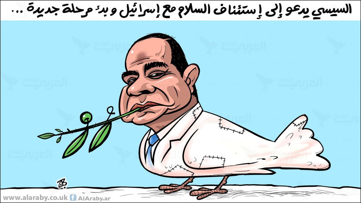 كاريكاتير سلام السيسي / حجاج