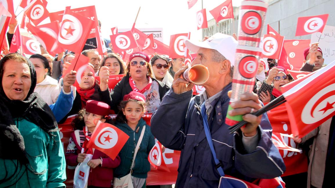 مسيرة تونس ضد الإرهاب 