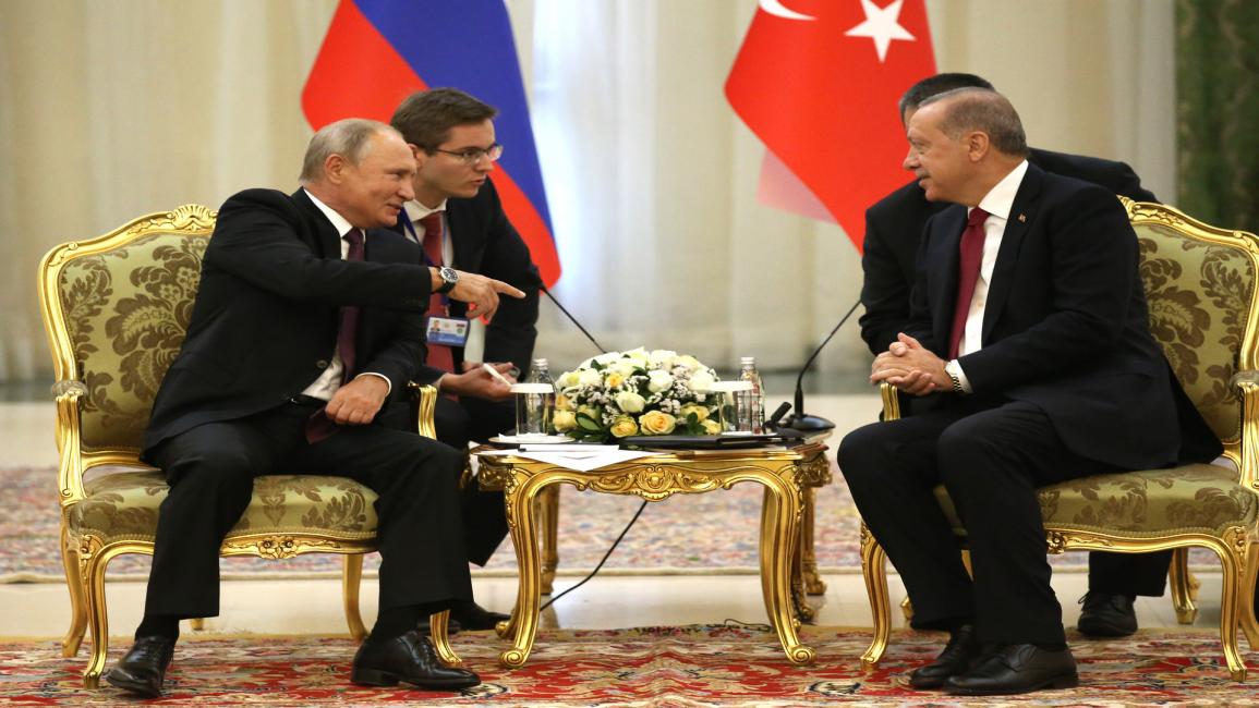 سياسة/أردوغان وبومبيو/(ميخاييل سفيتلوف/Getty)