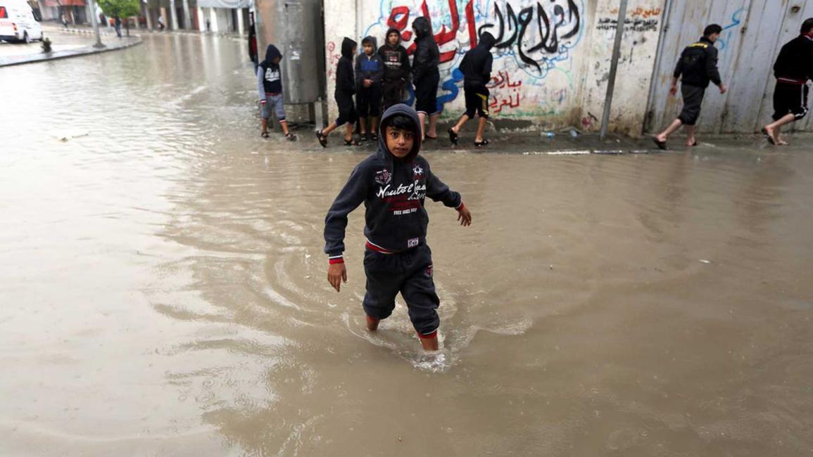 غزة تغرق