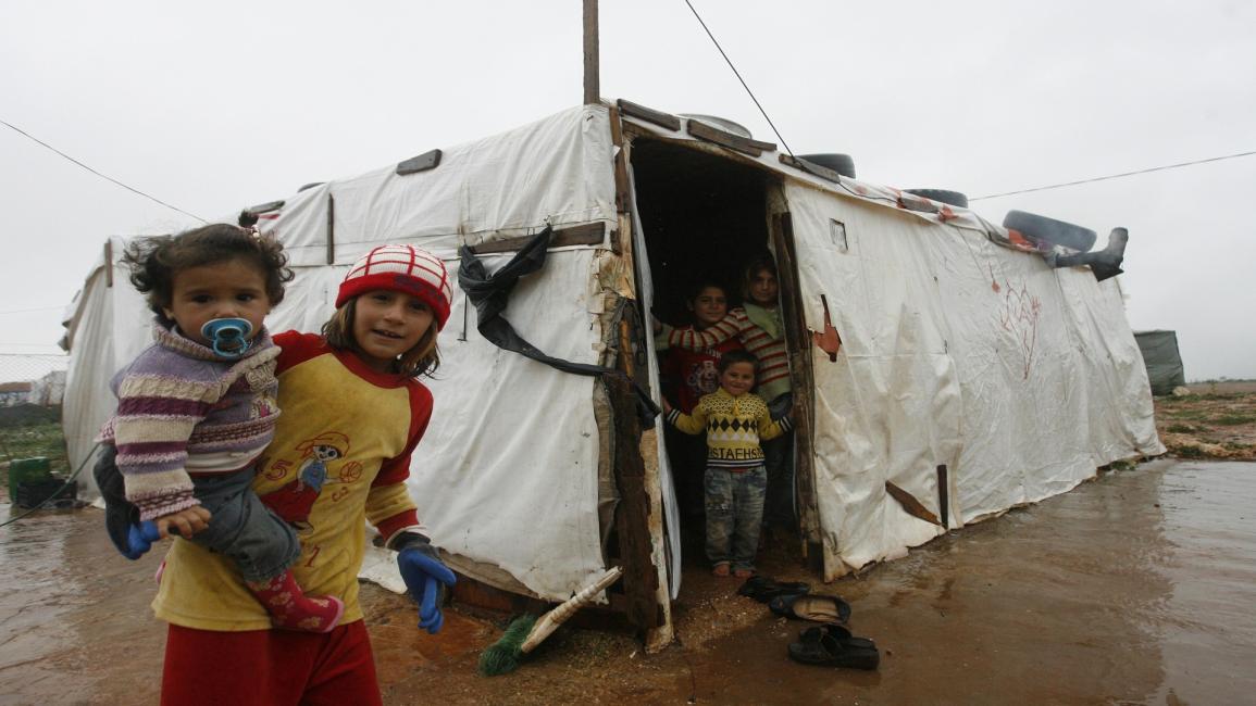 لاجئون سوريون في لبنان (فرانس برس)