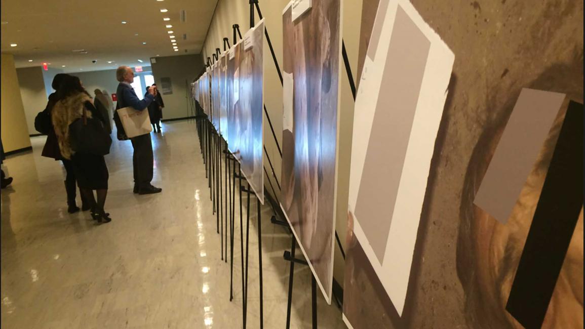 معرض صور سورية في الأمم المتحدة