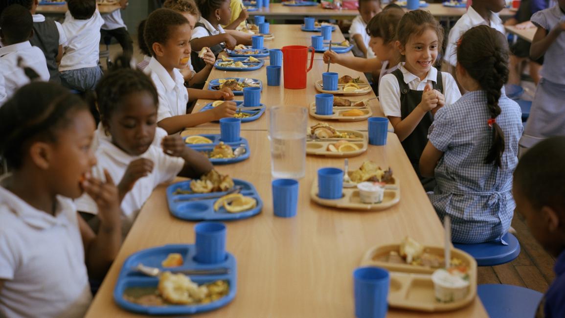 غداء مدرسي في بريطانيا- Getty