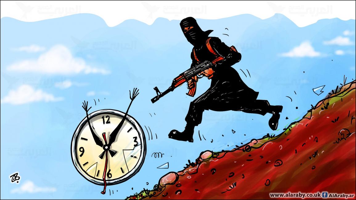 كاريكاتير زمن التطرف / حجاج