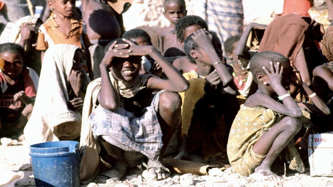 أطفال الصومال