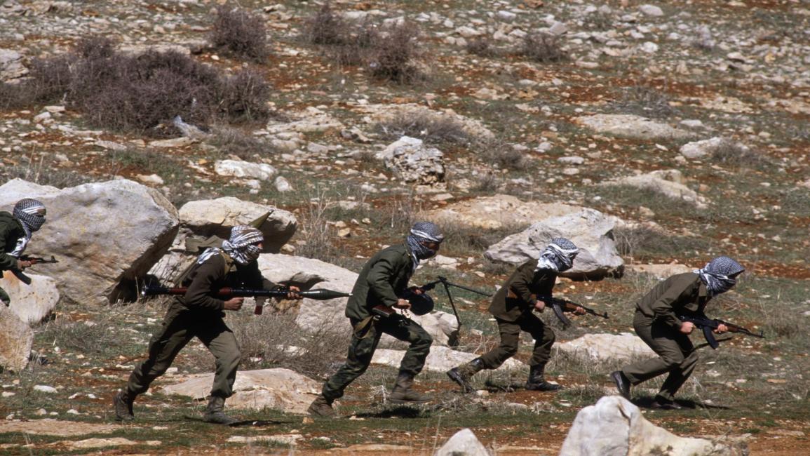 مقاتلون فلسطينيون