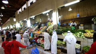 سوق خضروات وسط مدينة الكويت، 10 يوليو 2013 / ياسر الزيات/ فرانس برس 
