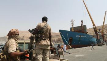 أطماع أبو ظبي في موانئ وثروات اليمن لا تنتهي (كريم صهيب/فرانس برس)