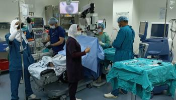 عملية جراحية في مستشفى النجاح بنابلس
