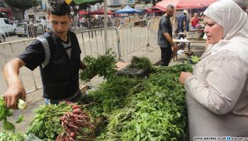 ينتعش بيع البقدونس والنعناع في رمضان (العربي الجديد)