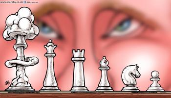 كاريكاتير شطرنج بوتين / حجاج