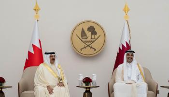 أمير قطر/ ملك البحرين حمد بن عيسى (الديوان الأميري)
