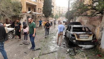 قتل مدني بقصف للنظام، إدلب، 8 أكتوبر 2023 (إبراهيم حاطب/الأناضول)
