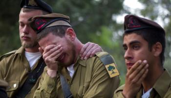 جنود في لواء غولاني الإسرائيلي (أسوشييتد برس)