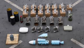 مكونات صواريخ إيرانية الصنع موجهة إلى الحوثيين-الجيش الأميركي