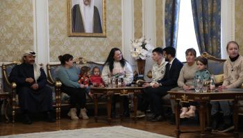 قطر تنجح بإعادة أطفال أوكرانيين من روسيا (إكس)