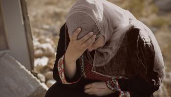 امرأة فلسطينية في قطاع غزة (جاسمن مردان/ Getty)
