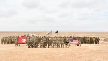 تدريبات "الأسد الأفريقي" بين الجيشين التونسي والأميركي (إكس)