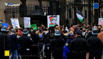 شرطة نيويورك تعتقل أكثر من 100 طالب تضامنوا مع فلسطين