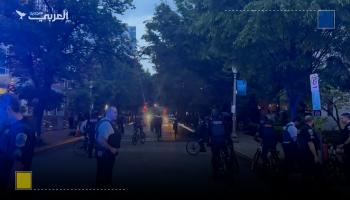 الشرطة الأميركية تفكك مخيم طلاب جامعة جورج واشنطن وتعتقل العشرات