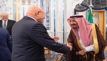 رؤساء حكومة سابقون في السعودية-لبنان-واس