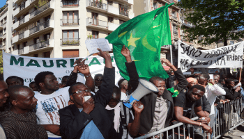 مسيرة للطلاب الموريتانيين في فرنسا