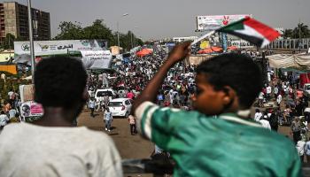 السودان/الحراك الشعبي/التظاهرات/Getty