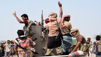 سياسة/اشتباكات اليمن/(فرانس برس)