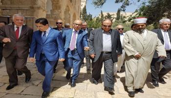 وزير الخارجية المغربي ناصر بوريطة في القدس المحتلة/العربي الجديد