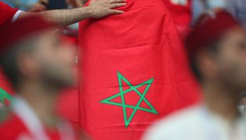 علم المغرب Robbie Jay Barratt - AMA/Getty