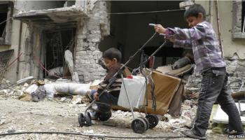 من حمص المحاصرة