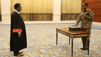 السودان/عبد الفتاح البرهان يؤدي اليمين الدستورية رئيساً لمجلس السيادة/تويتر