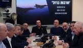 اجتماع مجلس الحرب الإسرائيلي في تل أبيب يوم 14 إبريل 2024 (Getty)