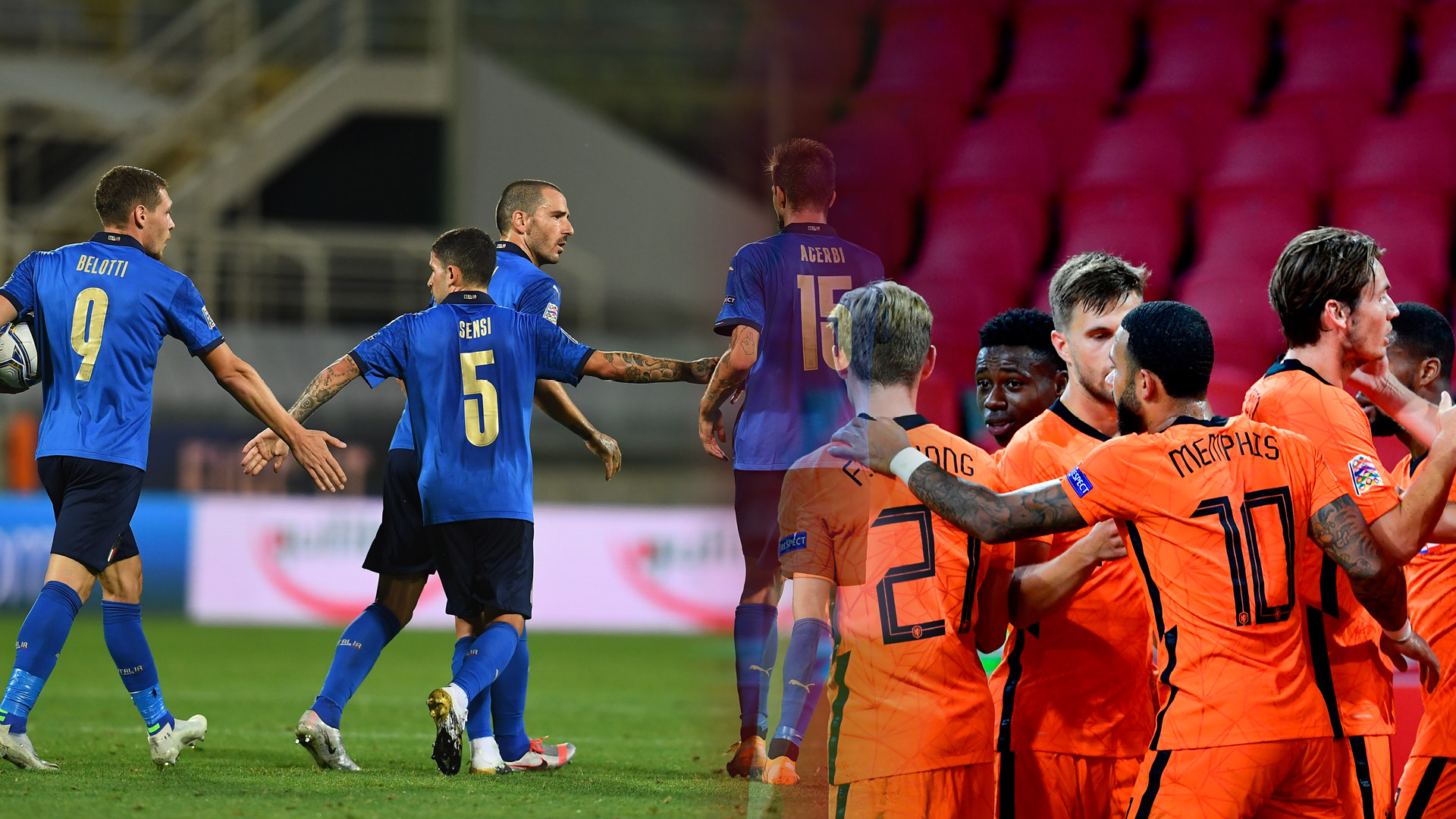 إيطاليا أمام امتحان صعب ضد هولندا في دوري الأمم الأوروبية