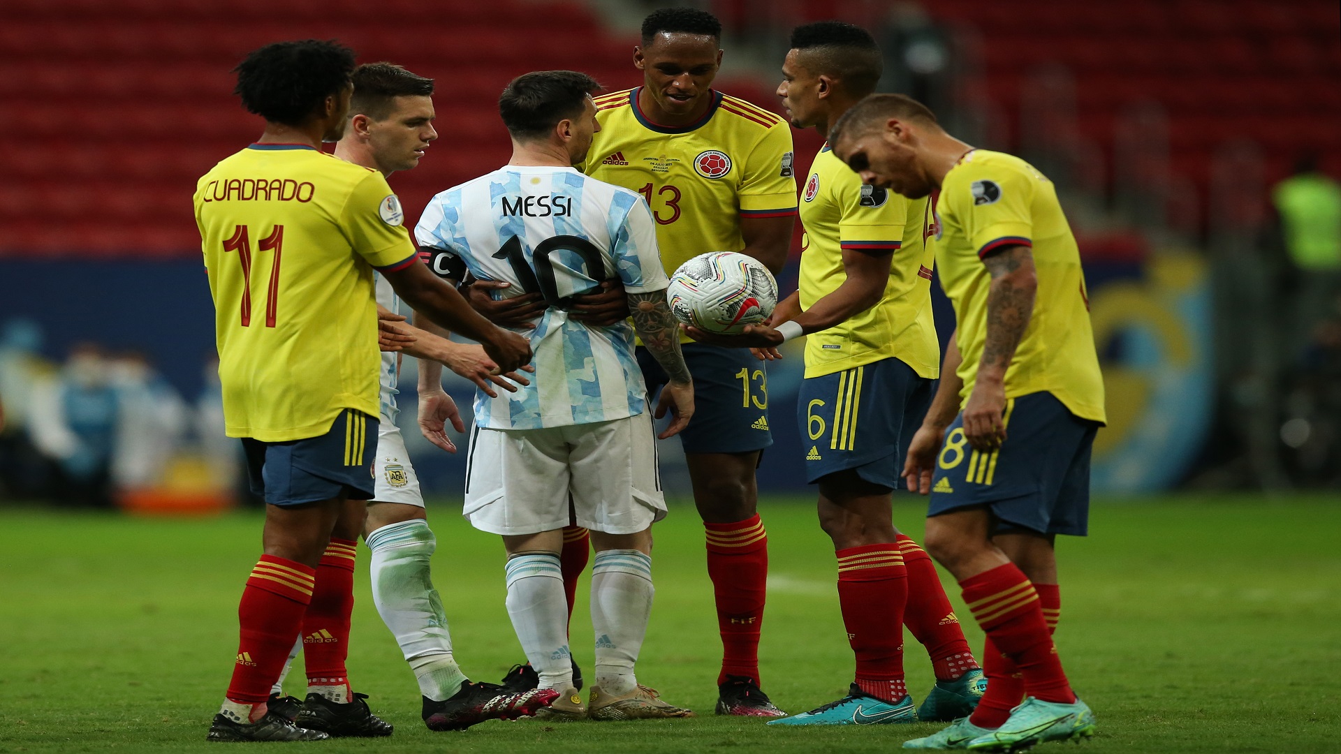 الأرجنتين ضد كولومبيا