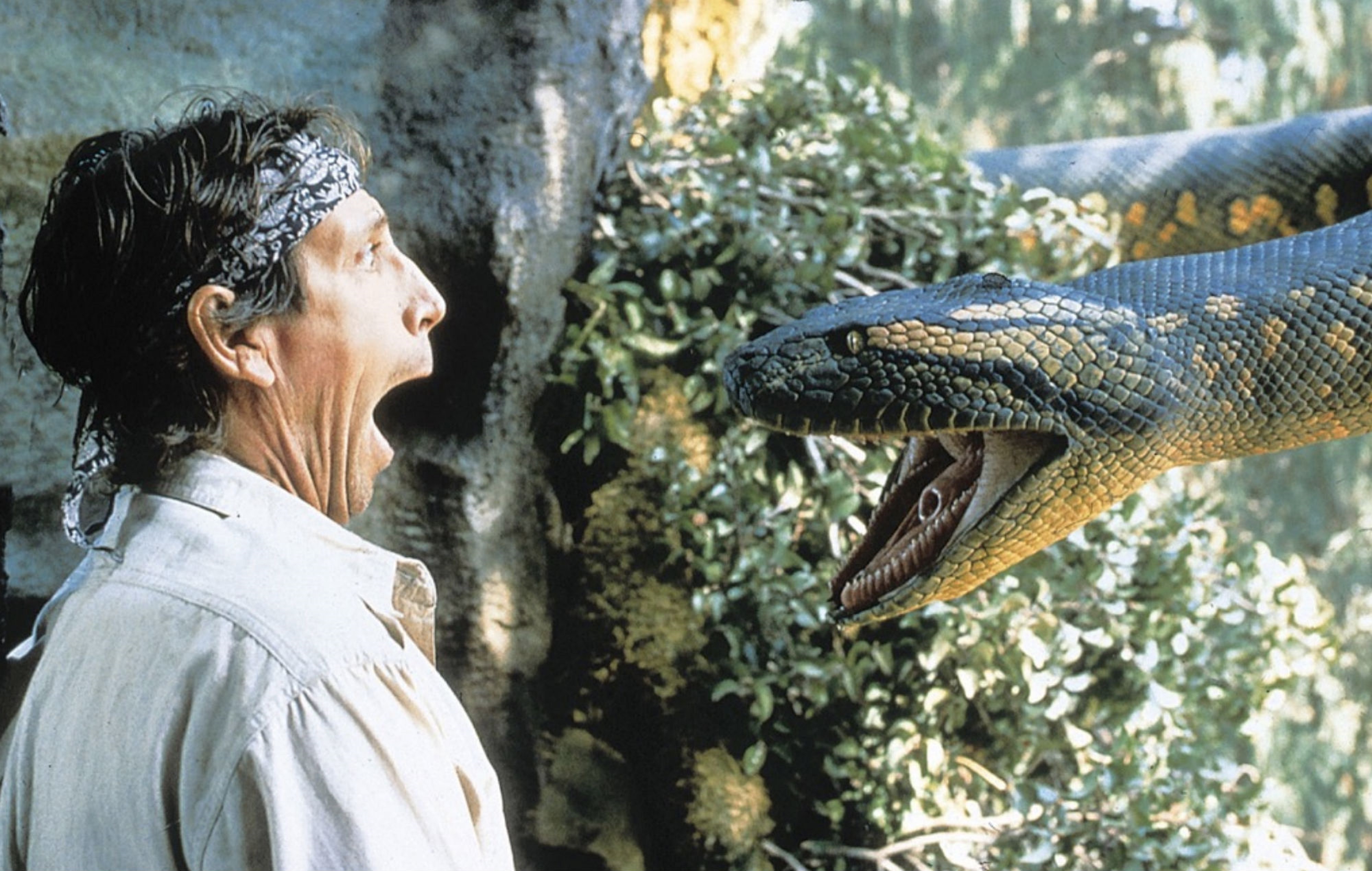 Нападение змей. Джонатан Хайд Анаконда 1997.