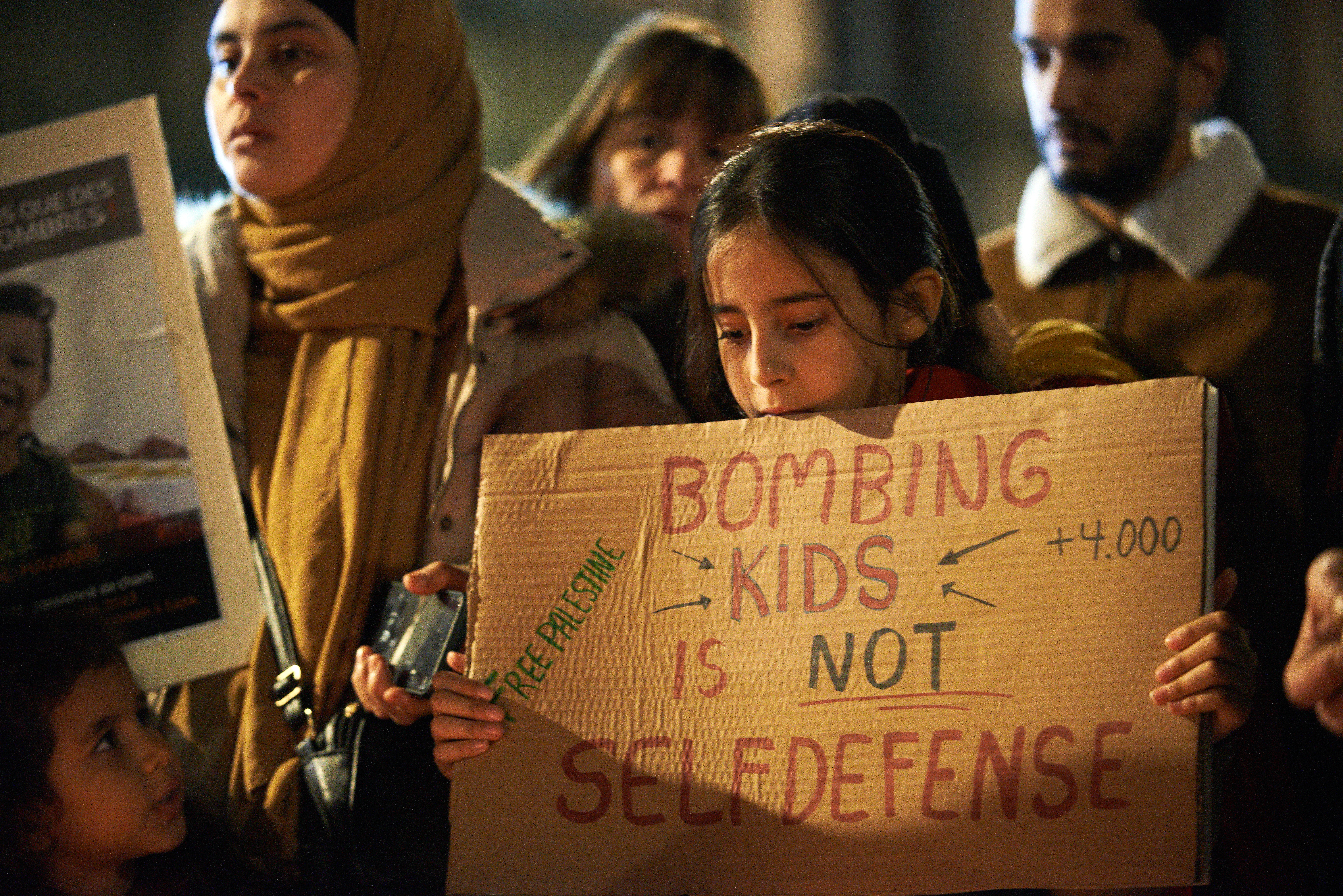 وقفة احتجاجية في تولوز ضد جرائم غزة (ألان بيتون/ Getty)