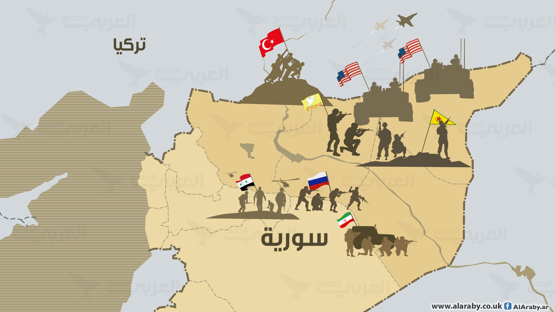 خريطة جديدة للشمال السوري
