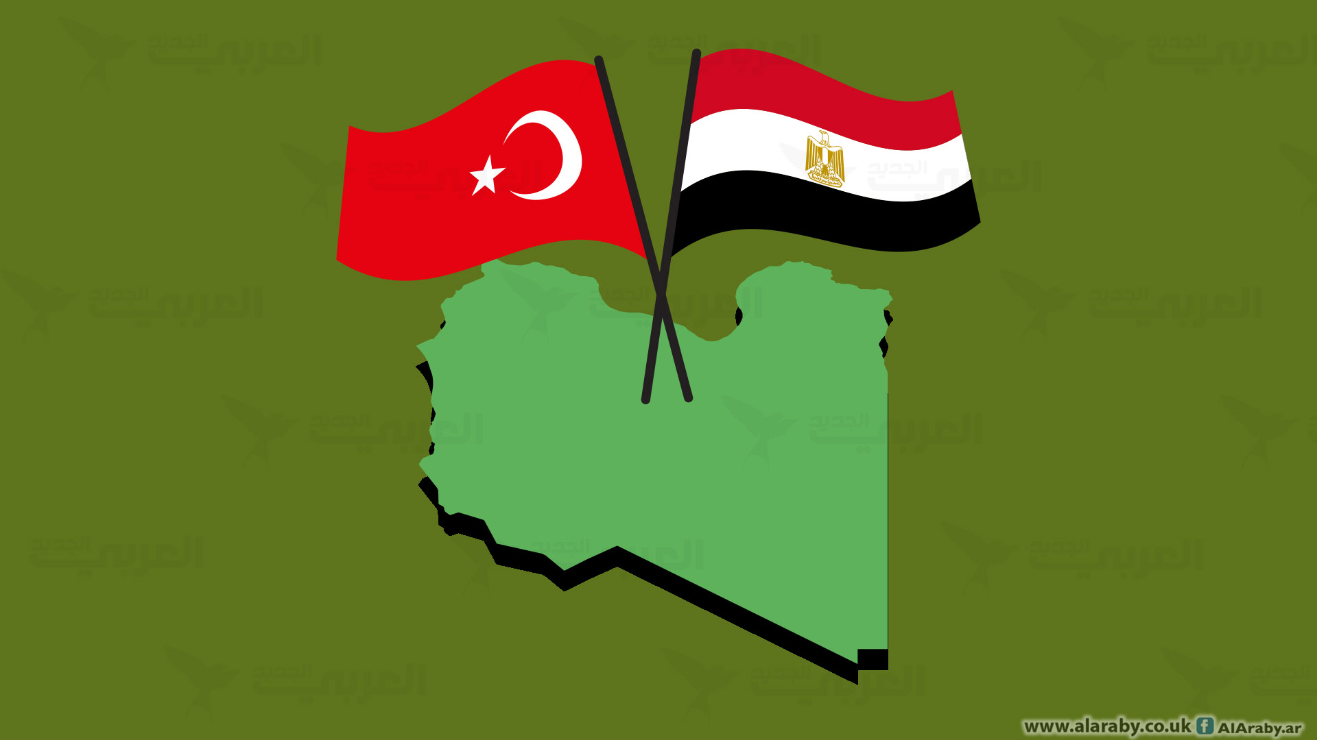 مصر ليبيا