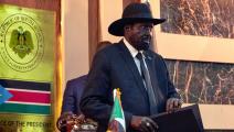 رئيس جنوب السودان سلفاكير ميارديت-(ألكس ماكبرايد/فرانس برس)